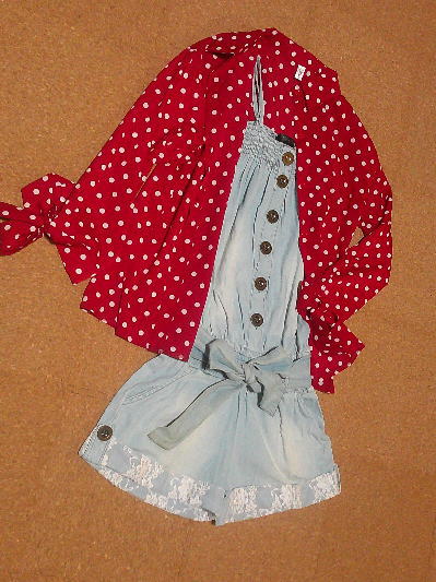 104)560円デニムオーバーオール