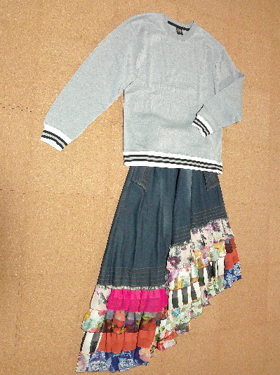 109)770円アメカジトレーナー・グレー