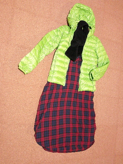 110)1000円カラフルダウンジャケット2