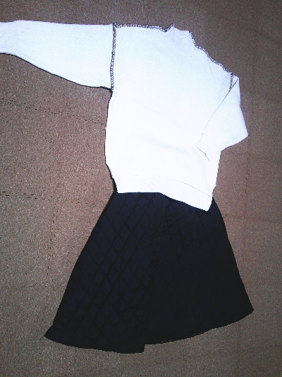 112)1,380円ダウンのマキシ丈スカート