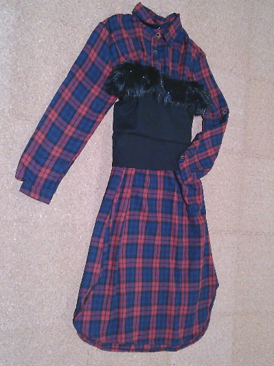 119)550円ファーのチューブトップ