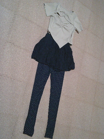 120）286円フロントハートTシャツ