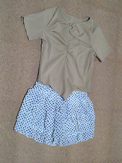 126）140円ドットフリル・ペチパン２