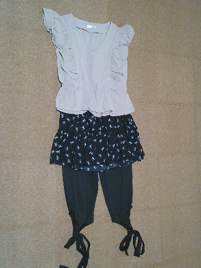 130)690円ノースリブラウス