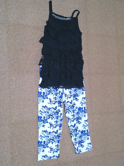 132）931円7分丈レギンス