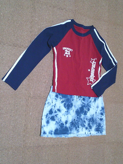 138)578円スターサイドライン・ロングTシャツ