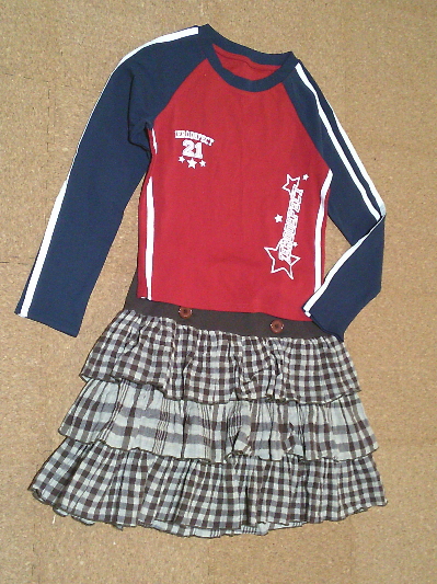 138)578円スターサイドライン・ロングTシャツ