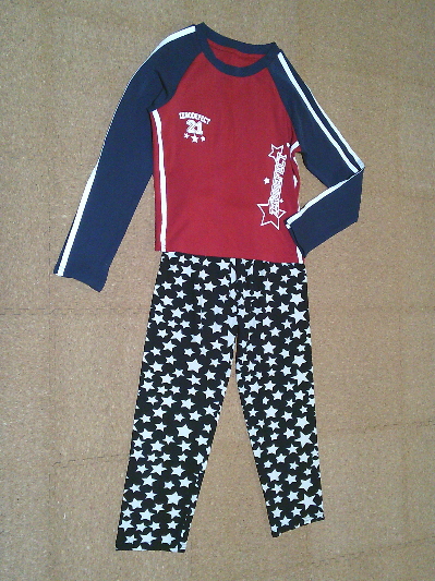 139）578円スターサイドライン・ロングTシャツ２