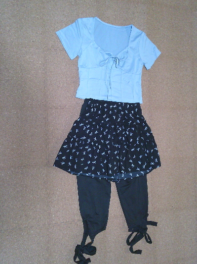 146)660円フロントリボントップス・ライトブルー