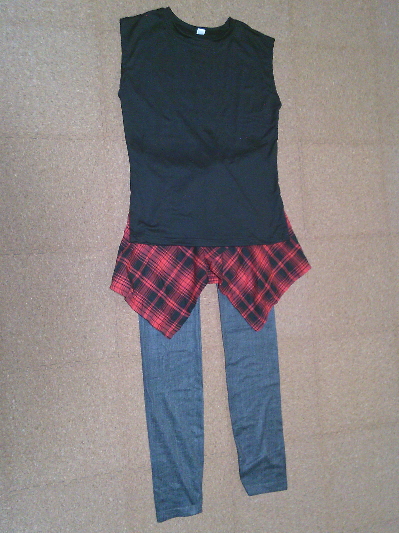 154)デニムレギンス・ハイウエスト