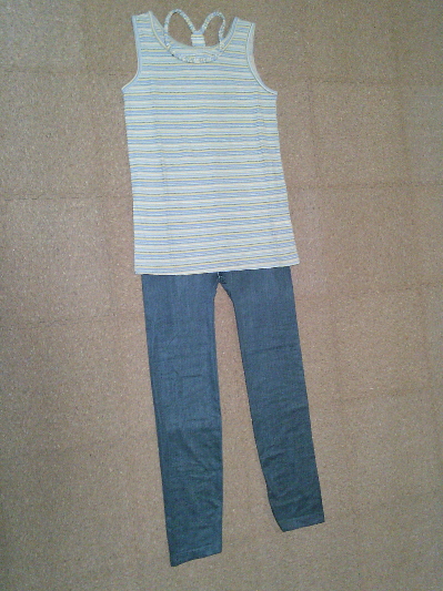 154)デニムレギンス・ハイウエスト