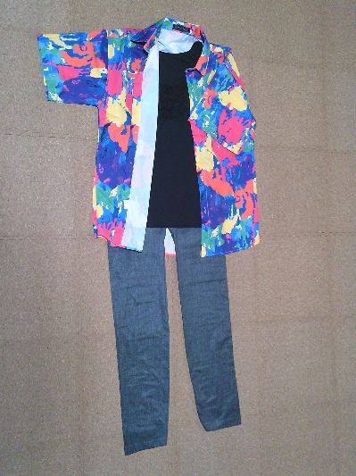 155)デニムレギンス・ハイウエスト2