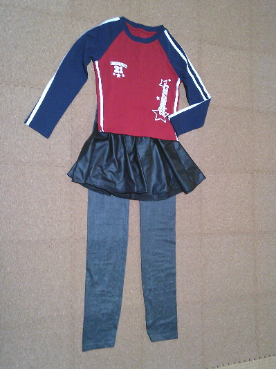 155)デニムレギンス・ハイウエスト2