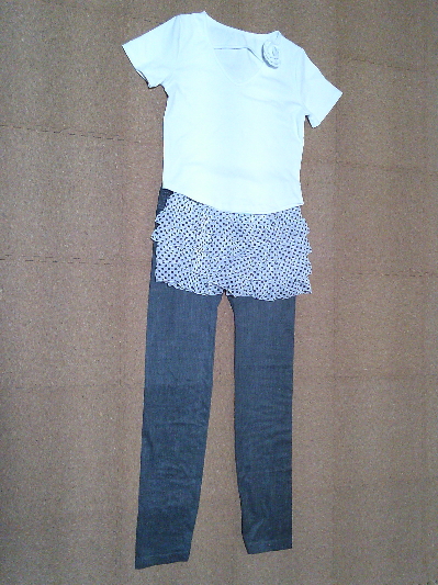 155)デニムレギンス・ハイウエスト2