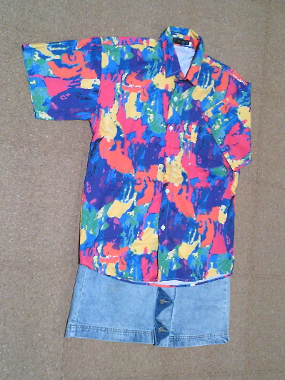 158)634円幾何学アロハ