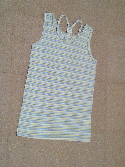 168)590円ボーダータンクトップ