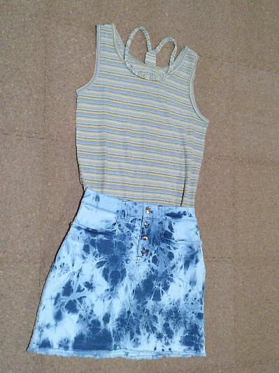 168)590円ボーダータンクトップ