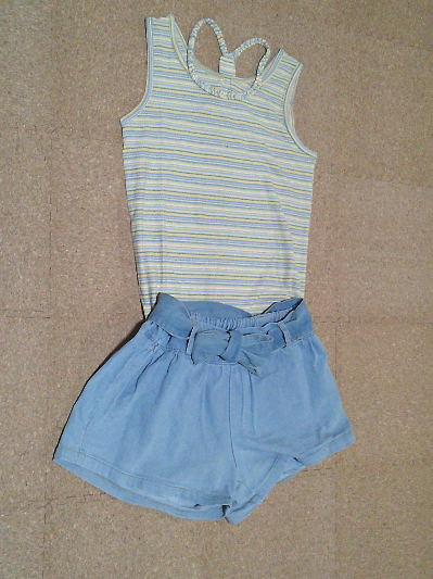 168)590円ボーダータンクトップ