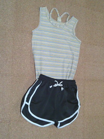 168)590円ボーダータンクトップ