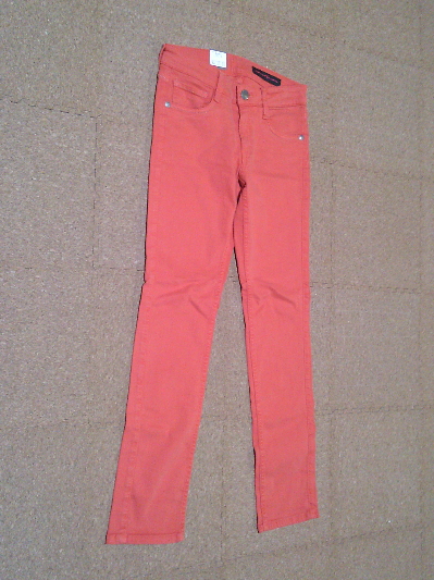 171)649円スキニーパンツ・オレンジ2