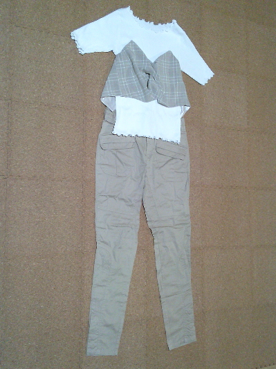 173)裾ボタンスリムサルエルパンツ 2