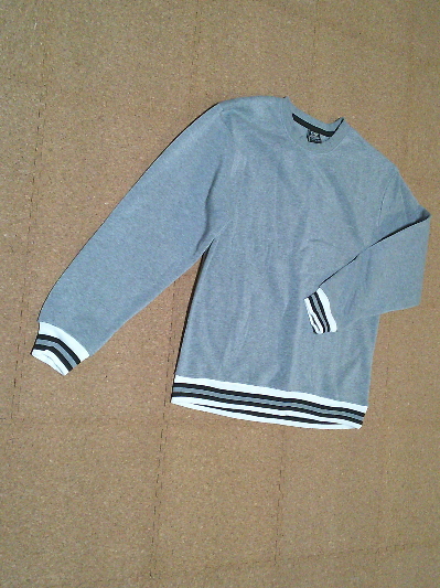 180)770円アメカジトレーナー・グレー