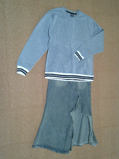 180)770円アメカジトレーナー・グレー