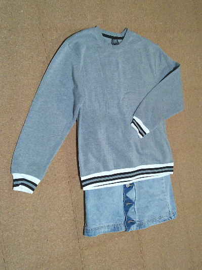 180)770円アメカジトレーナー・グレー