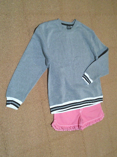 181）770円アメカジトレーナー・グレー２