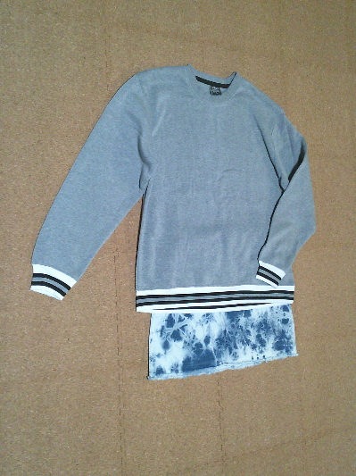 181）770円アメカジトレーナー・グレー２