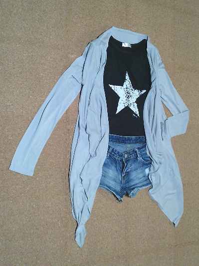 182)300円カーデガン・グレー