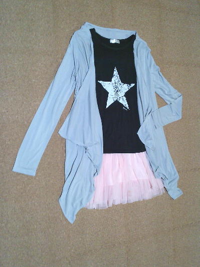 182)300円カーデガン・グレー